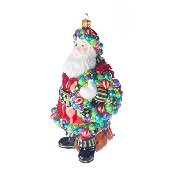 Glass Ornament – Jolly Father Christmas