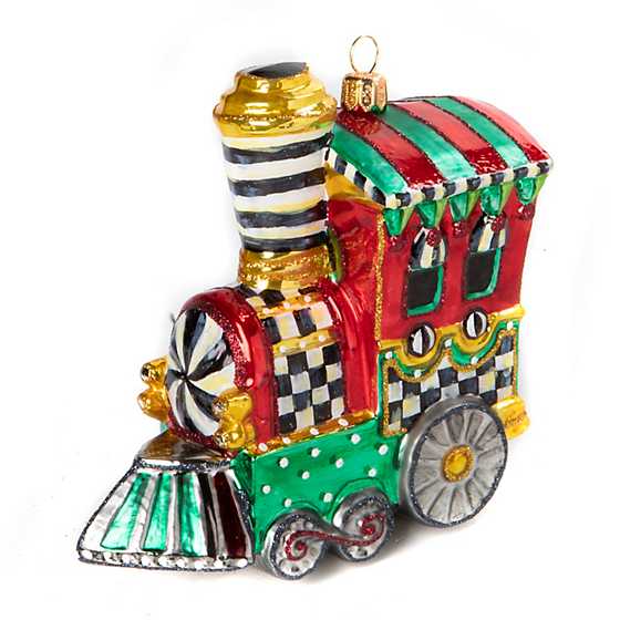 Glass Ornament – Toyland Train