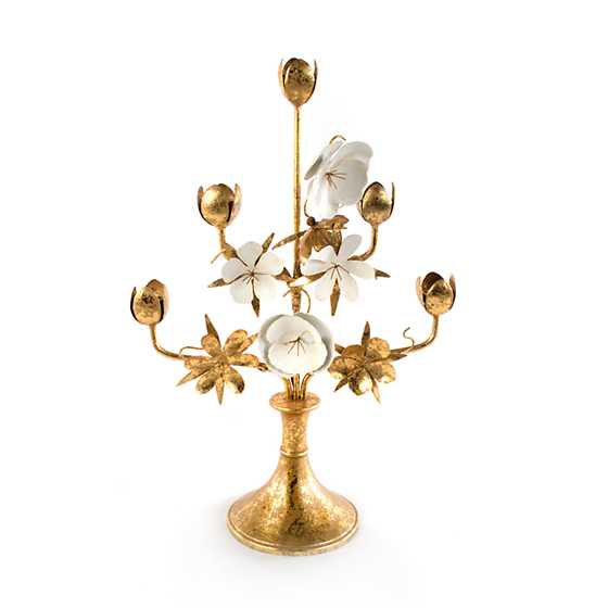 Golden Flower Candelabra