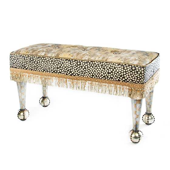 Golden Hour Chandelier Bench