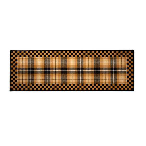 Golden Tartan Rug – 2’6″ x 8′ Runner