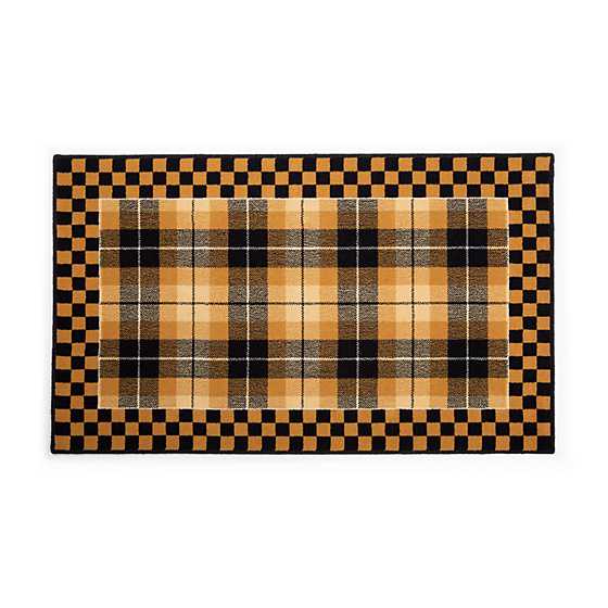 Golden Tartan Rug – 3′ x 4’11.5″