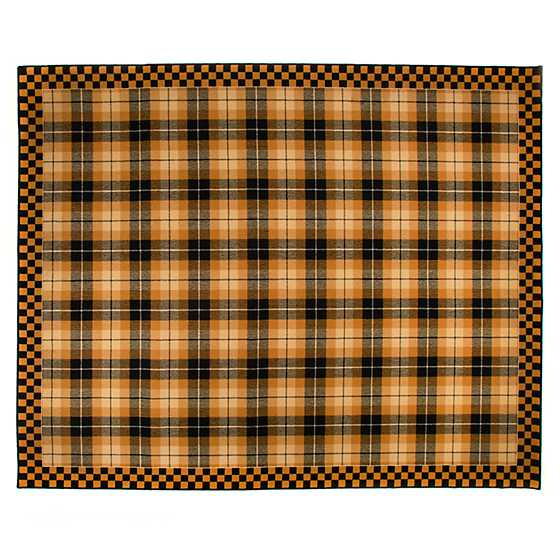 Golden Tartan Rug – 7’11» x 10′