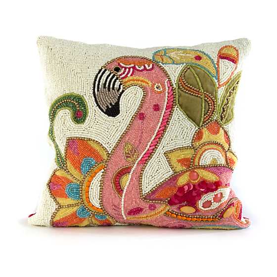 Groovy Flamingo Pillow