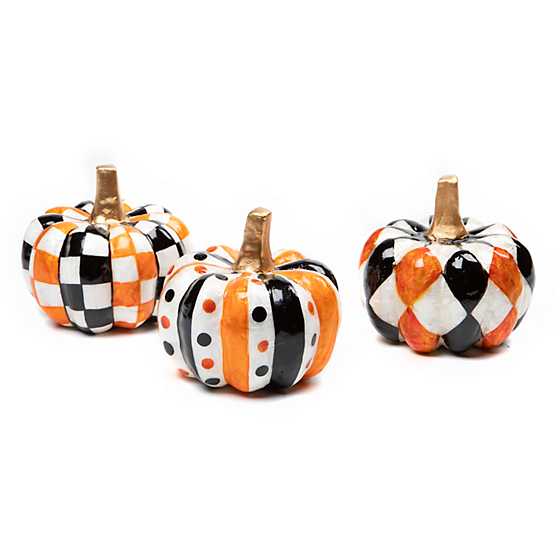 Halloween Capiz Pumpkins – Set of 3