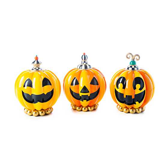 Happy Pumpkins – Set of 3