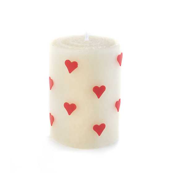 Heart Pillar Candle – 4″