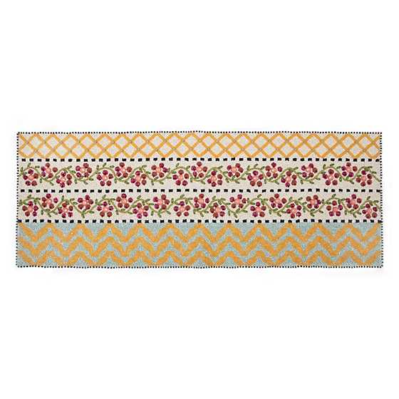 Hitchcock Field Beaded Table Runner