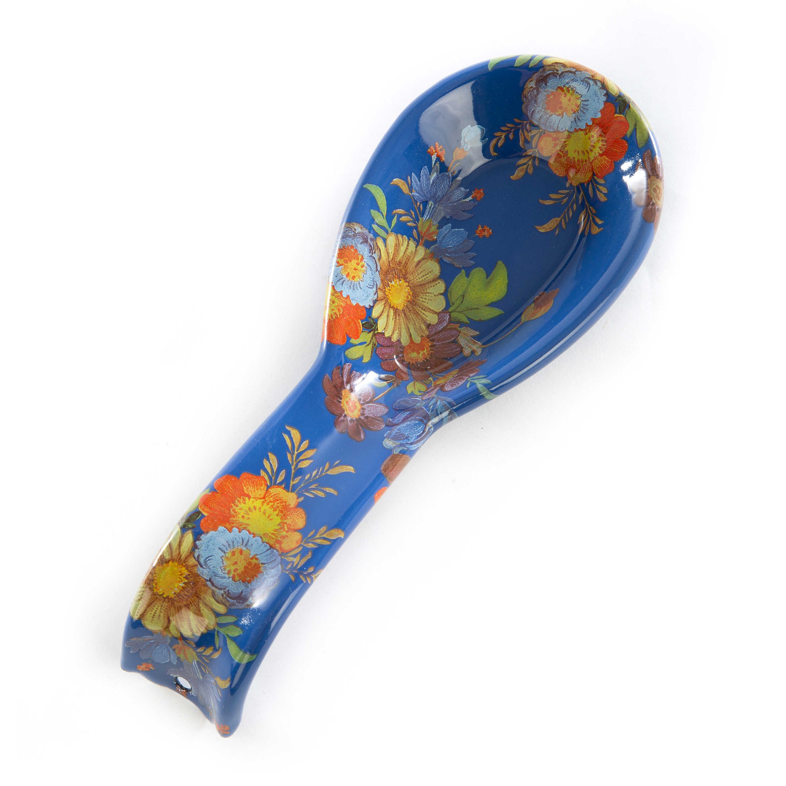 Flower Market Spoon Rest – Lapis