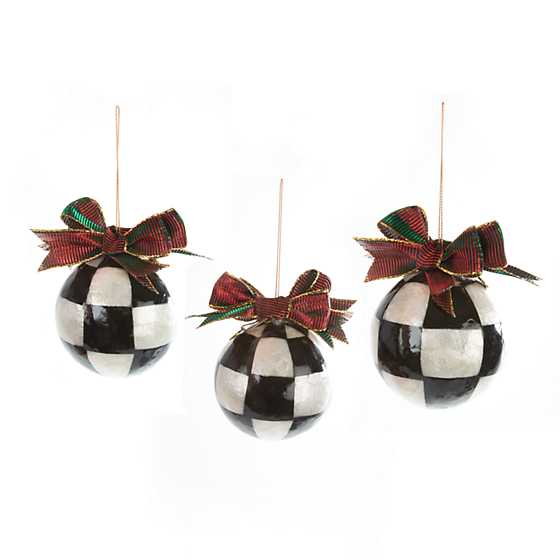 Jester Fancy Ornaments – Small – Set of 3