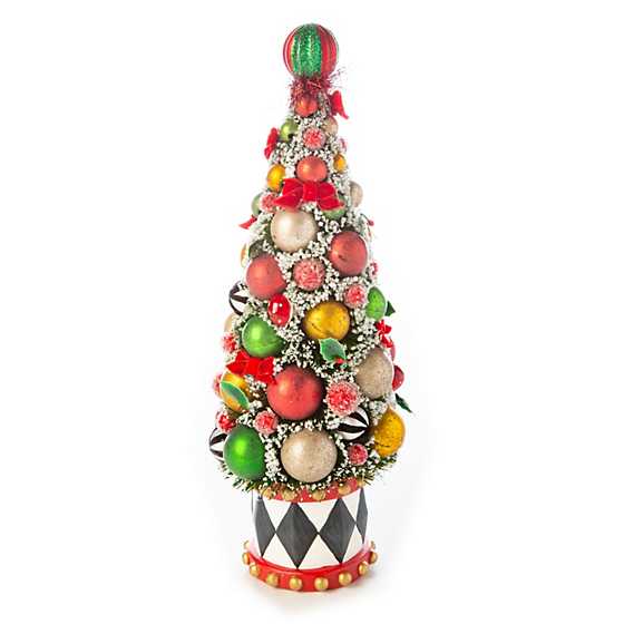 Jolly Holiday Bottle Brush Tree – Medium