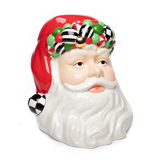 Jolly Santa Cookie Jar