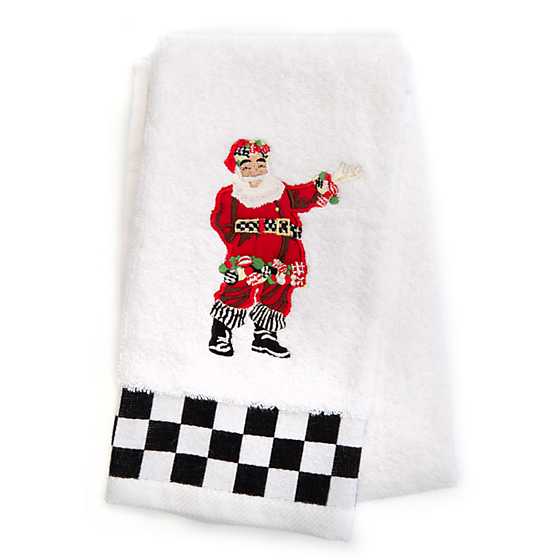 Jolly Santa Hand Towel