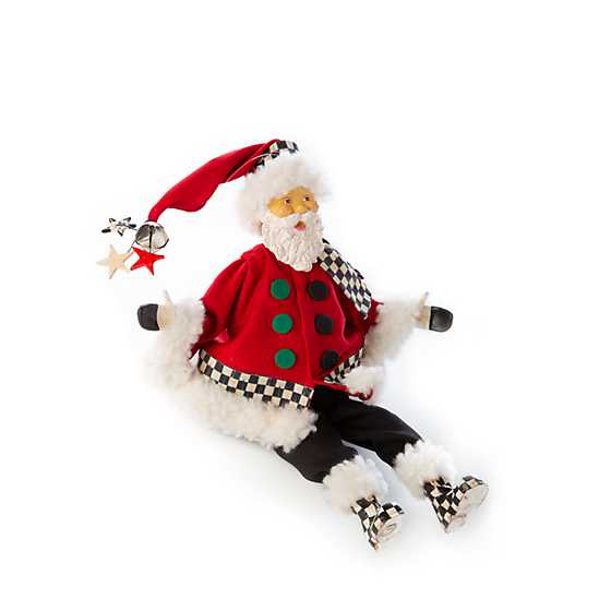 Jolly Santa on a Shelf