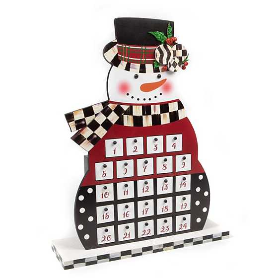 Jolly Snowman Advent Calendar