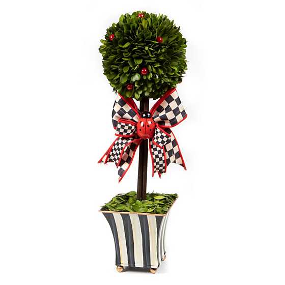 Ladybug Boxwood Topiary – Medium