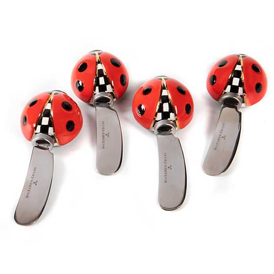 Ladybug Canape Knives – Set of 4