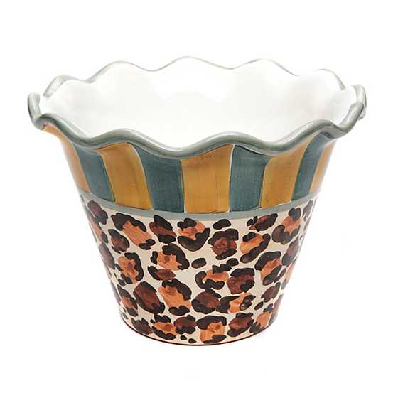 Leopard Flower Pot