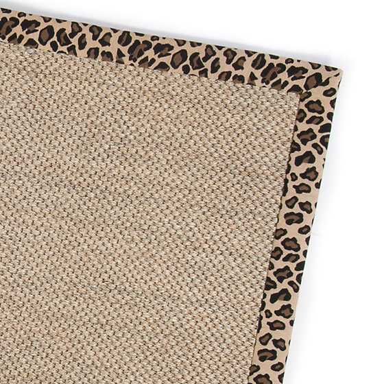 Leopard Sisal Rug – 2′ x 3′