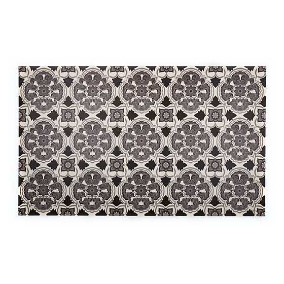 Lisbon Floor Mat – Black – 3′ x 5′