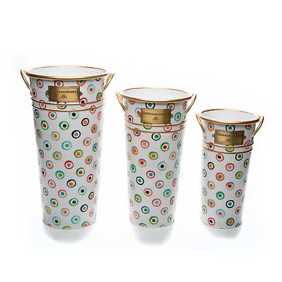 Lunares Flower Buckets – Set of 3