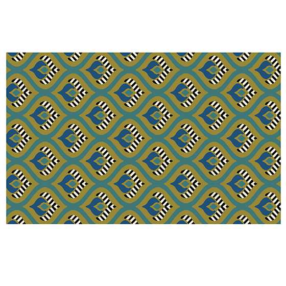 Mackintosh Rug – 5′ x 8′ – Peacock