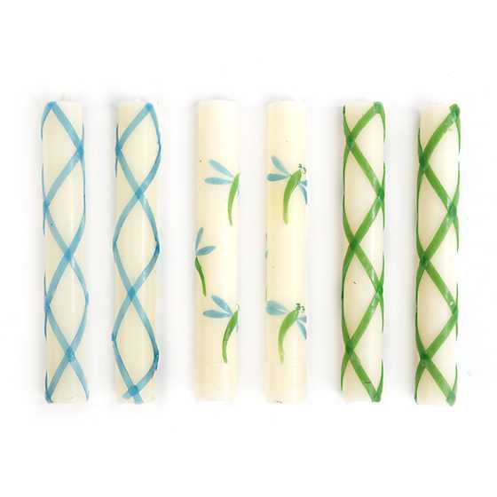 Mini Dinner Candles – Dragonfly – Set of 6