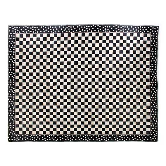 Mod Rocker Hair on Hide Rug – 8′ x 10′