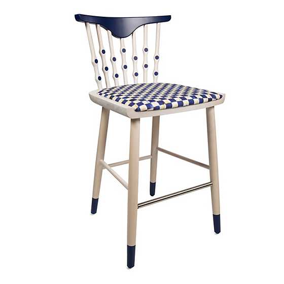 Musical Chairs Counter Stool – Royal Check