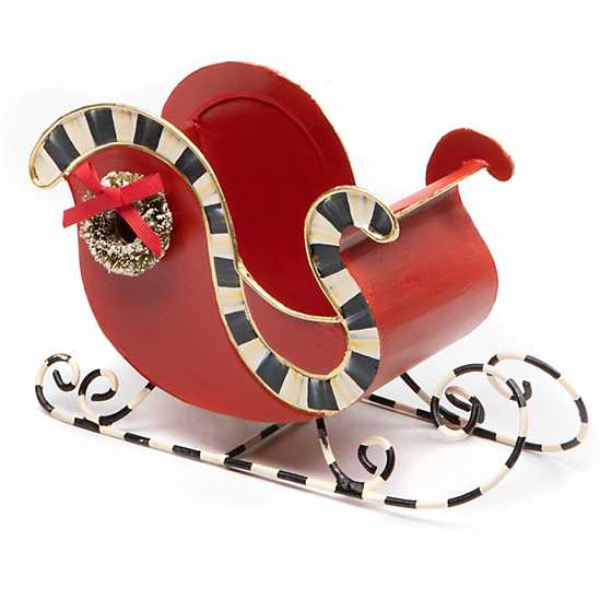 Nostalgia Cutter Tin Sleigh