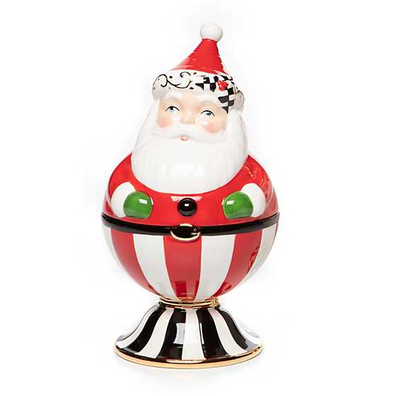 Nostalgia Santa Lidded Dish