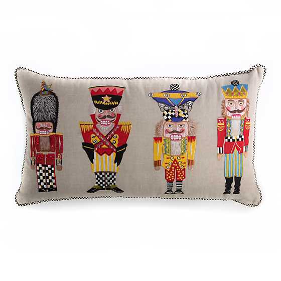 Nutcracker Brigade Lumbar Pillow