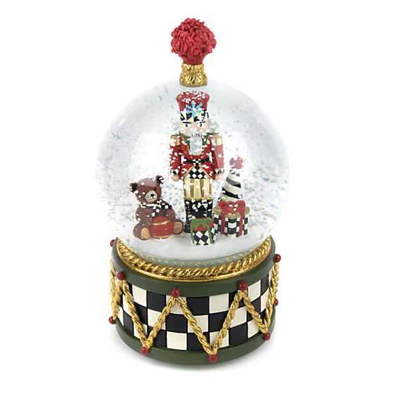 Nutcracker Snow Globe