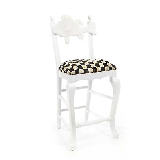 Outdoor Fish Bar Stool – Courtly Check