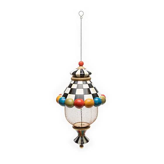 Painted Garden Bird Feeder