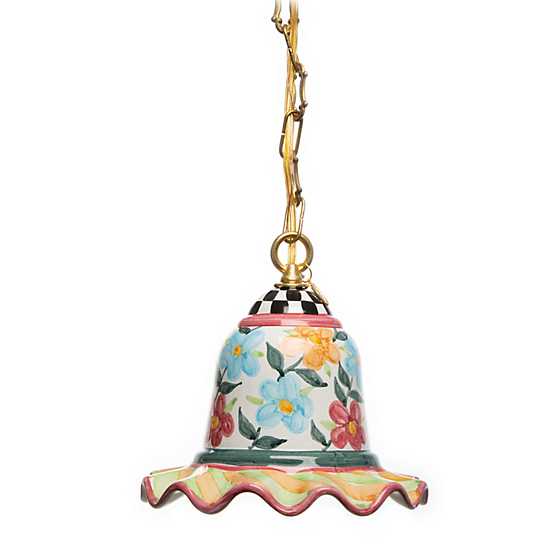 Painted Garden Pendant Lamp – Small