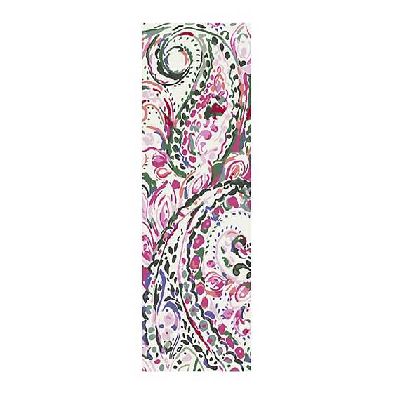 Paisley Rug – 2’6″ x 8′ Runner – Watercolor