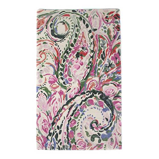 Paisley Rug – 3′ x 5′ – Watercolor