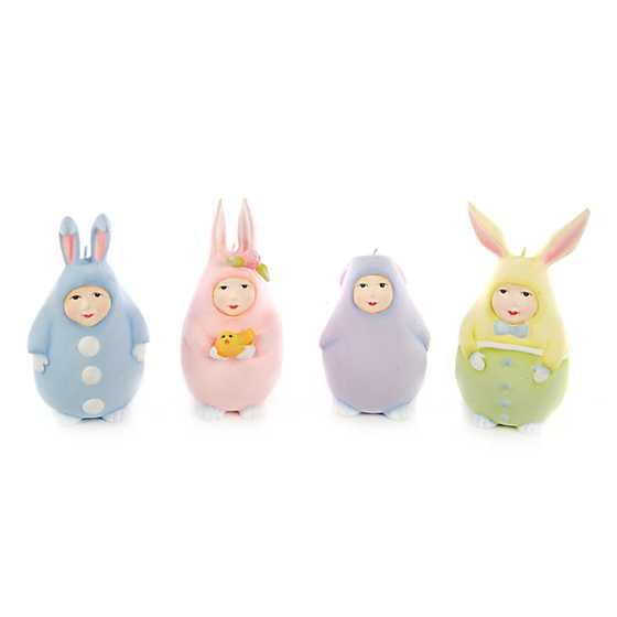 Patience Brewster Egg Bunny Ornaments – Set of 4