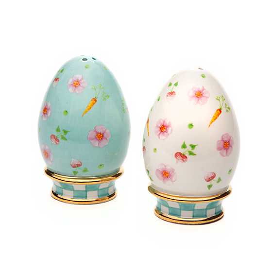 Patience Brewster Forget Me Knot Egg Salt & Pepper Set