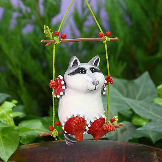 Patience Brewster Huck Raccoon Ornament