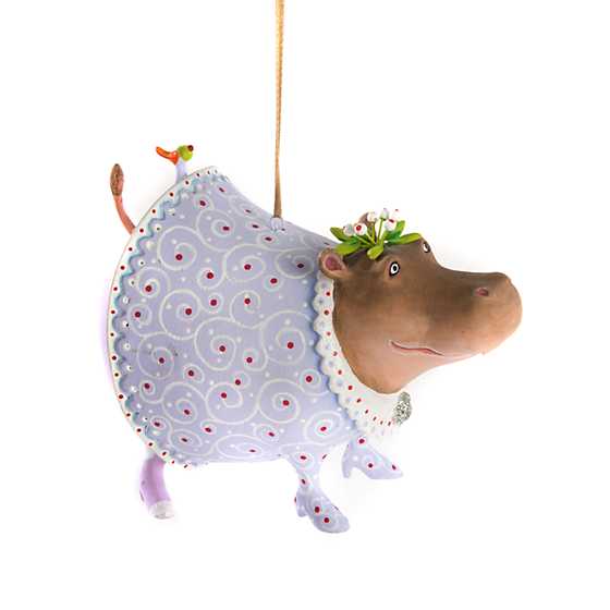 Patience Brewster Jambo Helen Hippo Ornament