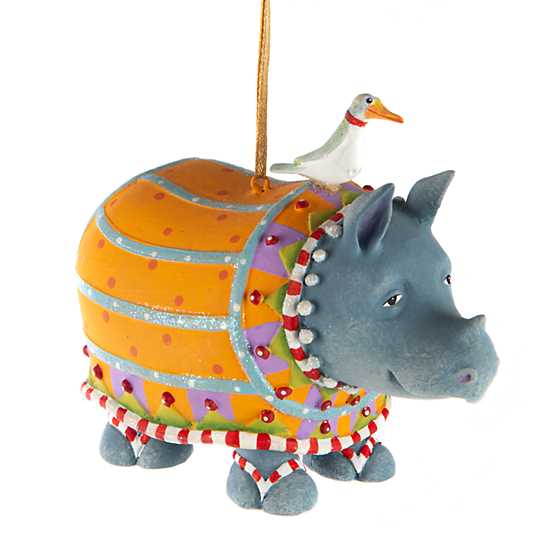 Patience Brewster Jambo Ralph Rhino Ornament