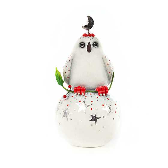 Patience Brewster LLS Dash Away Nova Arctic Owl Ornament