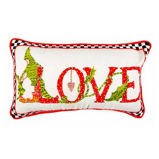 Patience Brewster Love Lumbar Pillow