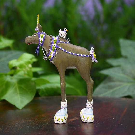 Patience Brewster Maude Moose Mini Ornament