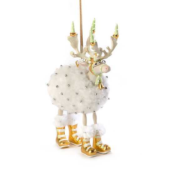 Patience Brewster Moonbeam Blitzen Reindeer Ornament