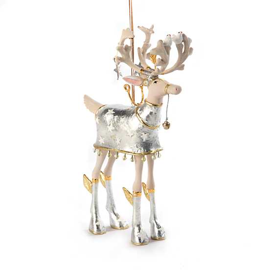 Patience Brewster Moonbeam Comet Reindeer Ornament