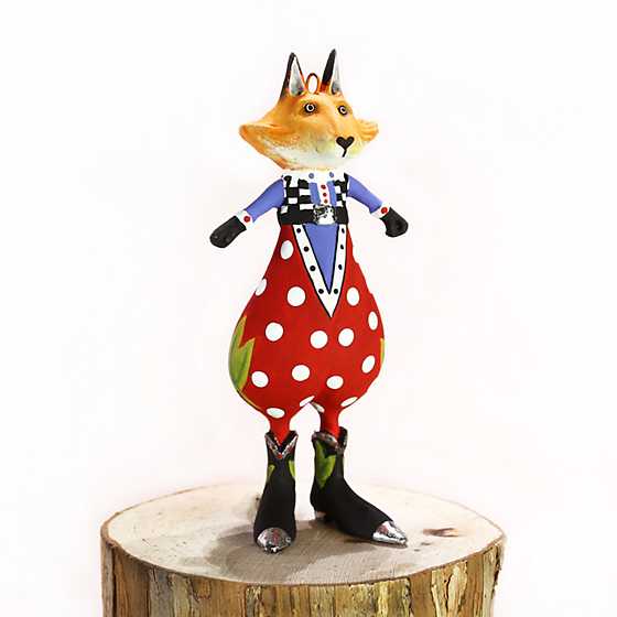 Patience Brewster Phineas Fox Mini Ornament