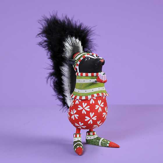 Patience Brewster Snuffy Skunk Ornament